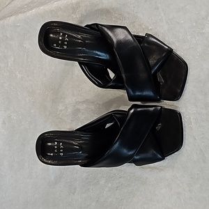 Black Heel Sandal - A New Day Size 7